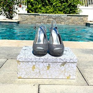 Silver Adrianna Papell shoes